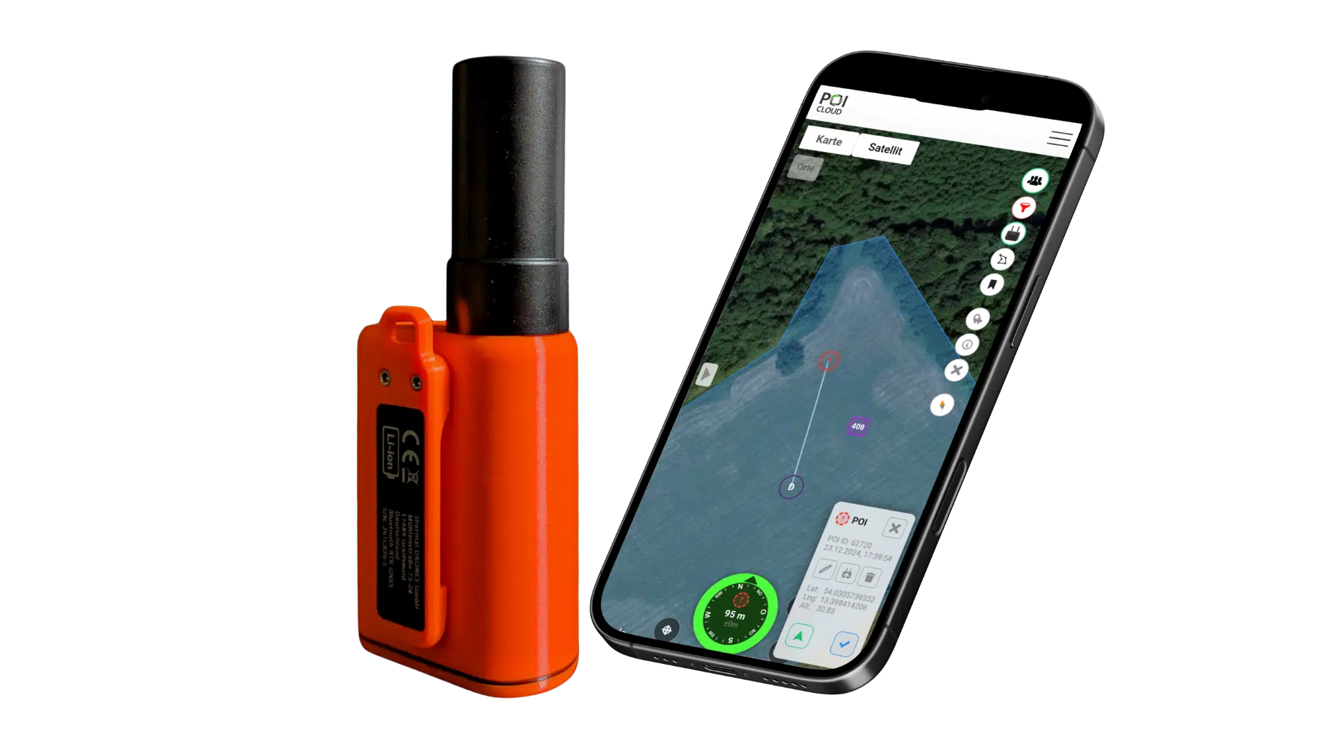 RTK-Empfänger für die POIApp
