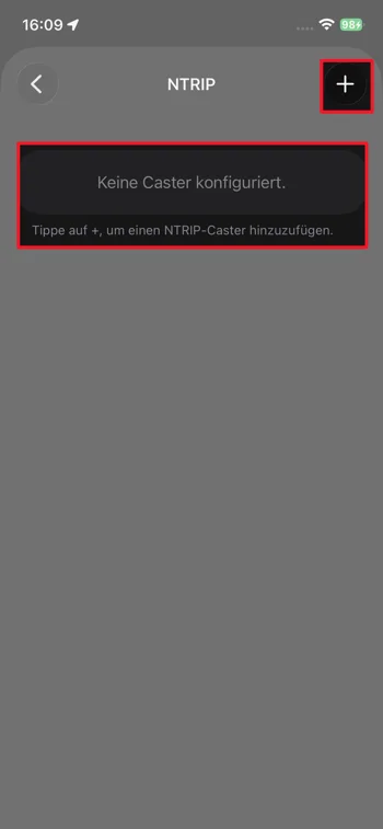 Screenshot - SAPOS Korrekturdienst in POIApp einrichten - iOS - Schritt 2