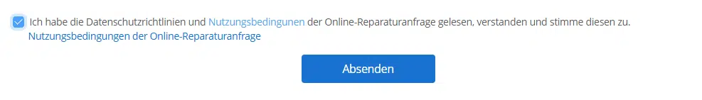 Screenshot DJI Maintenance
